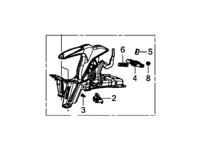 Honda 47105-TR0-P81ZB