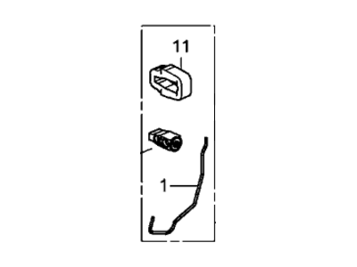 Honda 80221-TR3-A01 Valve Assembly, Expansion