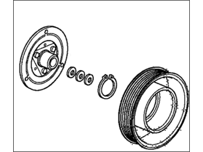 Honda 38900-5R7-A01 Clutch Set