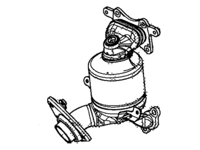 Honda Fit Catalytic Converter - 18190-5R7-L00