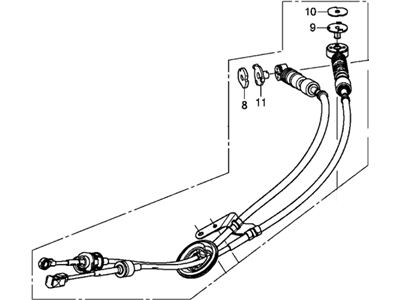 Honda 54310-TAR-E01 Wire, Change