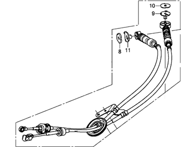 Honda Fit Shift Cable - 54310-TAR-E01