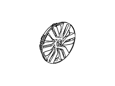 Honda 44733-T5R-A01 Trim Assembly, Wheel (15X6J)