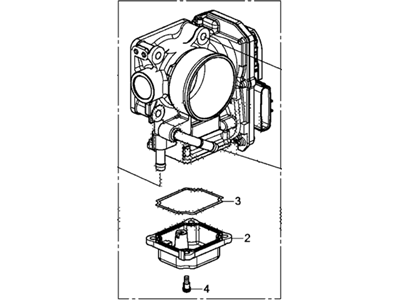 Honda Fit Throttle Body - 16400-5R1-J01