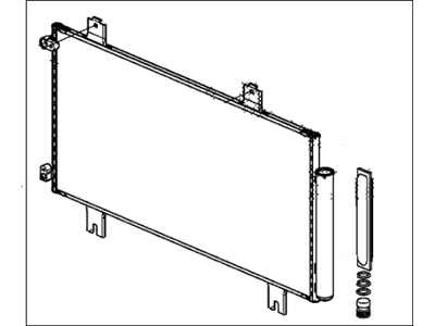 Honda 80100-T5R-A01 Condenser Assy.