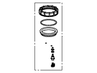 Honda 17052-T5R-A00 Regulator Assembly, Pressure