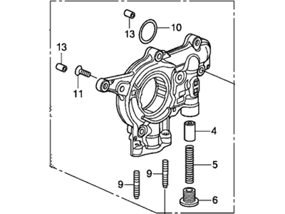 2020 Honda Fit Oil Pump - 15100-5R0-003