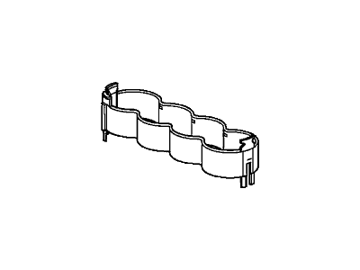 Honda 11104-5R0-000 Spacer, Cooling Control