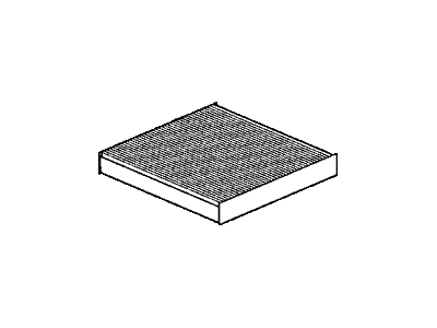 Honda 80291-T5R-A01 Element, Filter