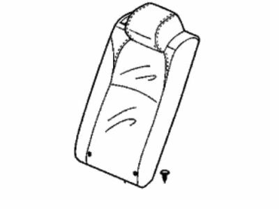 Honda 82121-TGH-A01ZD Cover, Right Rear (Deep Black)