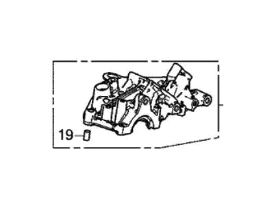 Honda 12270-RPY-G00 Base, Fuel High Pressure Pump
