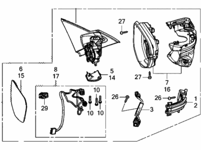 Honda 76208-TGH-A01