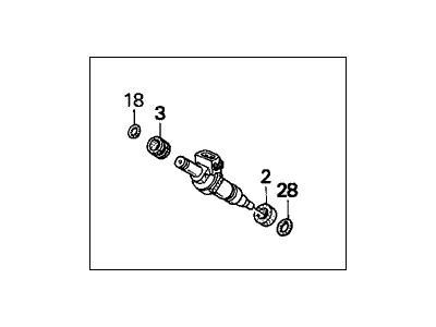 Honda 06164-P8A-A00 Injector Set, Fuel