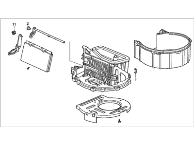 Honda 79305-S04-G01 Blower Sub-Assy.