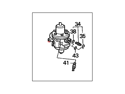 Honda 16740-PDN-A01