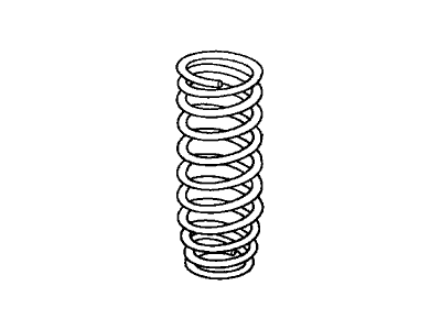 1998 Honda Civic Coil Springs - 52441-S04-J11