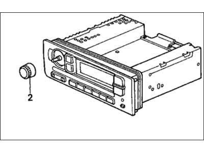 Honda 39100-S01-A21 Tuner Assy., Auto Radio