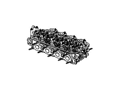 Honda 10003-PDN-A00 General Assembly, Cylinder Head