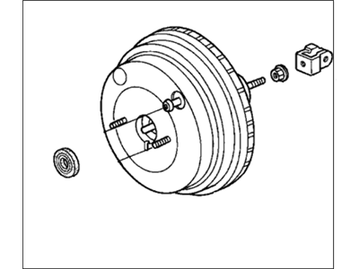 1999 Honda Civic Brake Booster - 46400-S03-Z01