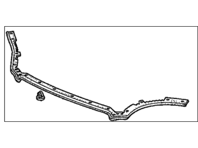 Honda 74142-S04-G00 Rubber, Hood Seal