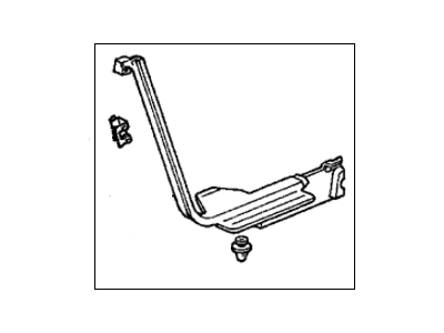 Honda 84141-S04-000ZB Garnish, R. Seat Side *NH178L* (EXCEL CHARCOAL)