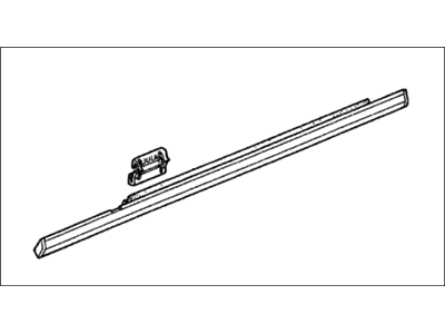 Honda 72410-S01-A01 Molding Assy., R. FR. Door