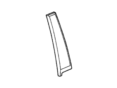 Honda 72930-S04-003 Garnish, R. RR. Door Sash