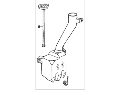 Honda Civic Washer Reservoir - 76840-S04-013