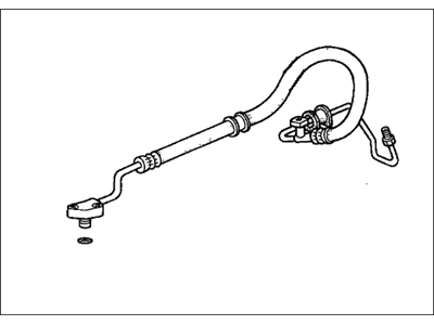 1999 Honda Civic Power Steering Hose - 53713-S04-G61