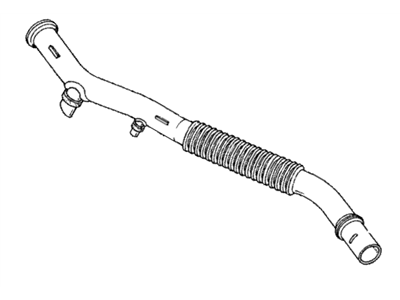 1997 Honda Civic Air Intake Coupling - 17242-P2A-901