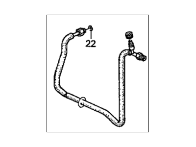 Honda 80321-S01-A01 Pipe, Suction (A)