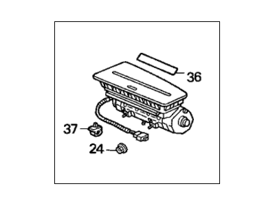 1996 Honda Civic Air Bag - 06780-S01-A90ZA