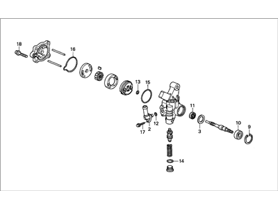 Honda 56110-P2A-023