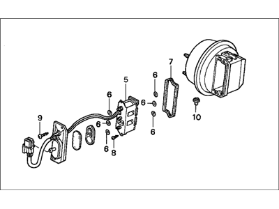 Honda 36520-PT2-J01 Actuator Assembly