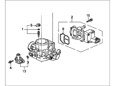 Honda 16400-P2E-A51