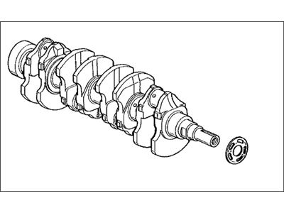 1998 Honda Civic Crankshaft - 13300-P2E-305