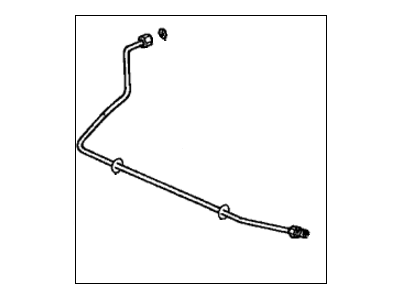 UAC A/C Suction Line Hose Assembly For Honda Civic 1996-2000 (58478VP)