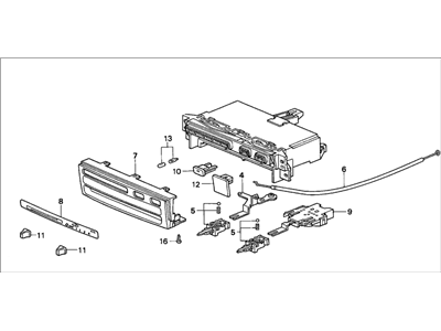 1998 Honda Civic A/C Switch - 79500-S01-A51ZA