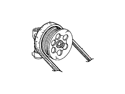 Honda 56992-P2T-003 Belt, Power Steering Pump (Bando)