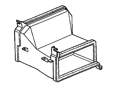 Honda 79810-SR3-A01 Duct, Heater