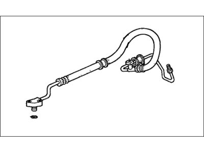 2000 Honda Civic Power Steering Hose - 53713-S01-A63