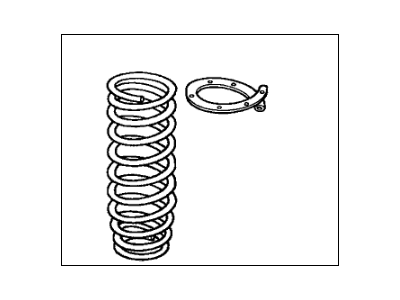 1996 Honda Civic Coil Springs - 52440-S01-A01