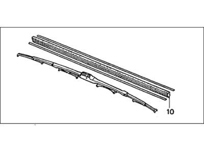 Honda 76620-SH2-A02 Blade, Windshield Wiper (Driver Side)