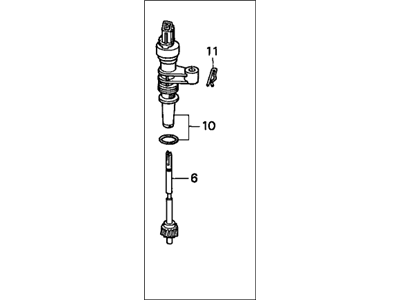 Honda 78410-S04-901 Sensor Assembly, Speed (Denso)