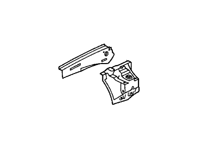 Honda 60650-S01-A01ZZ Housing, R. FR. Shock Absorber