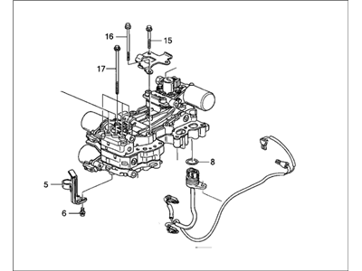 2000 Honda Civic Valve Body - 27000-P4V-030