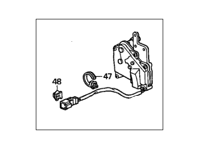 2000 Honda Civic Door Lock - 72115-S00-A01