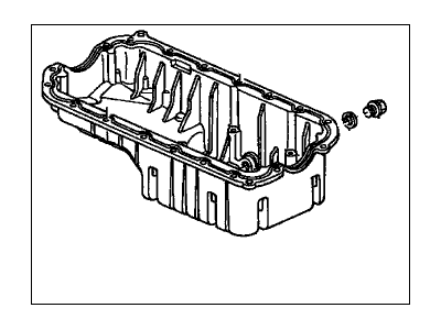 Honda 11200-P2J-000 Pan, Oil