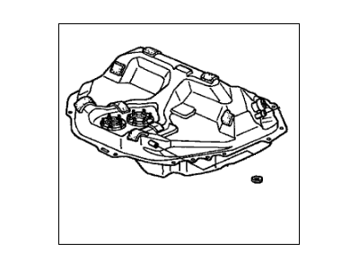 1996 Honda Civic Fuel Tank - 17500-S01-A30