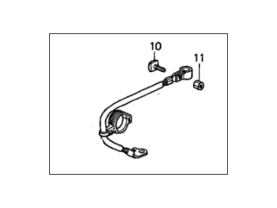 Honda 32600-S04-A02 Cable Assembly, Battery Ground